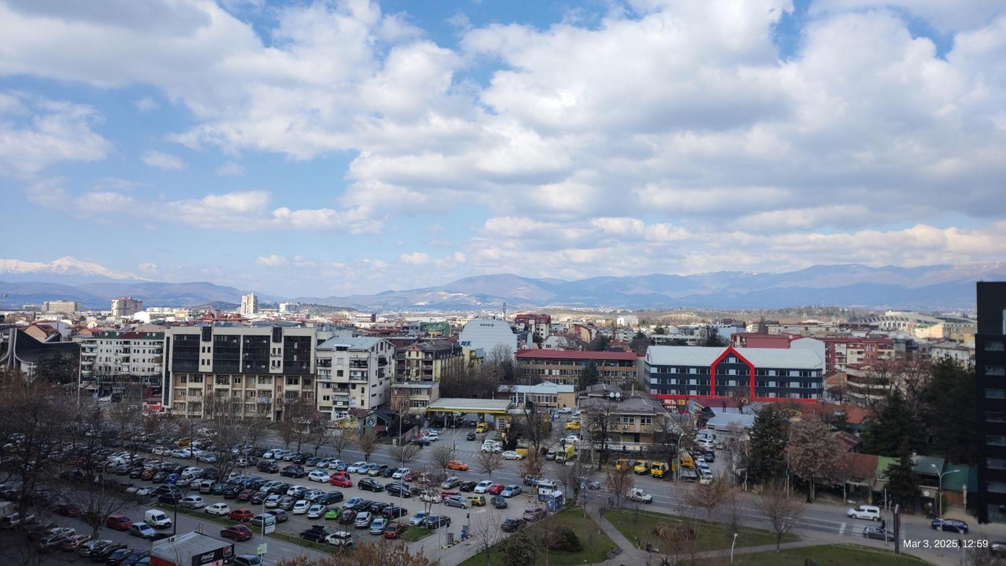 View Apartman Szkopje Kültér fotó